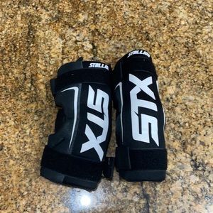 STX lacrosse elbow pads